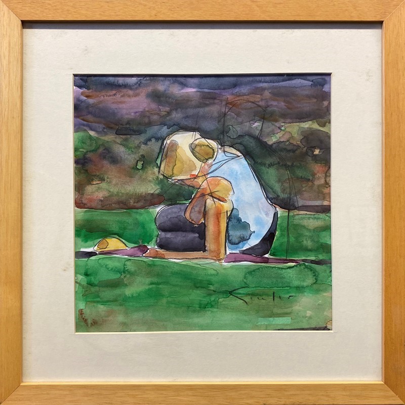 Figure - Otto Acquerelli su carta