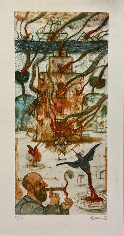 Antonio Possenti - I 4 Elementi - Terra Aria Acqua Fuoco-