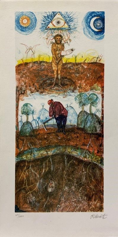 Antonio Possenti - I 4 Elementi - Terra Aria Acqua Fuoco-