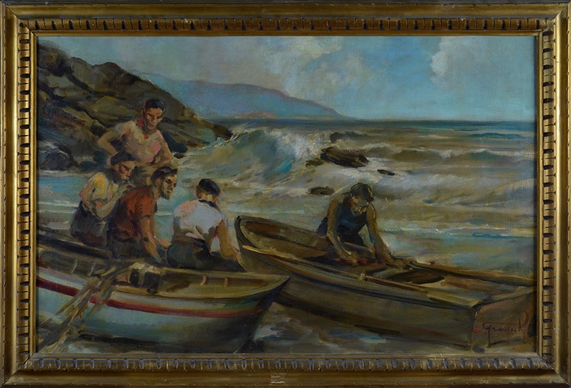 Ovidio Gragnoli - Pescatori