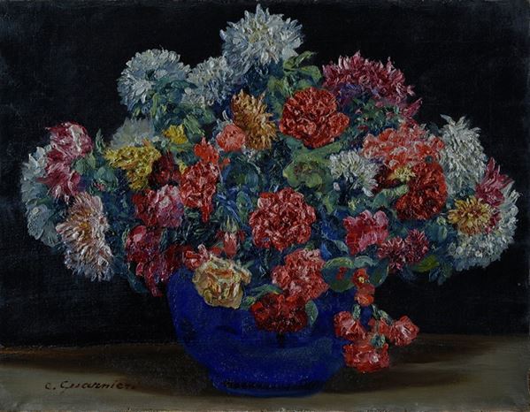Carlo Guarnieri - Vaso di fiori