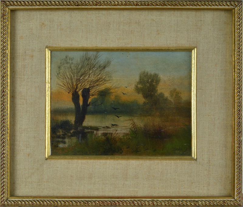 Henry Markò - Paesaggio Lacustre