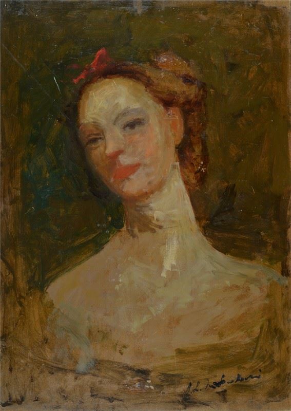 Osman Lorenzo De Scolari - Figura di Donna