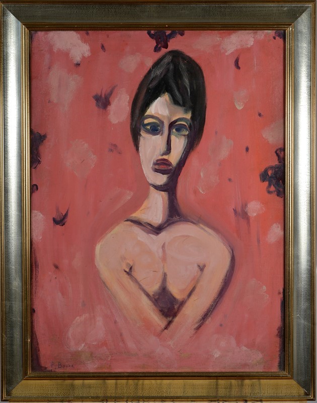Pompeo Borra - Busto di Donna