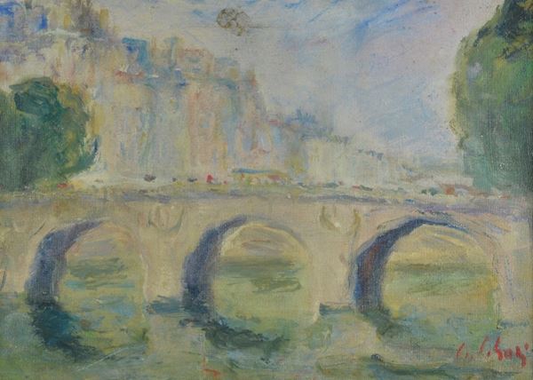 Gino Paolo Gori - Parigi - La pont neuf