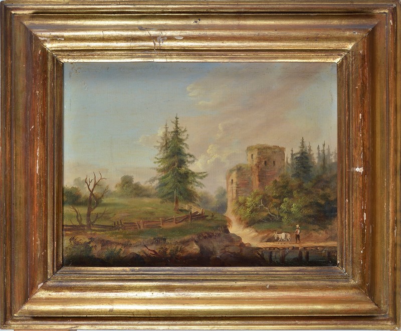Anonimo, XIX Sec. - Paesaggio
