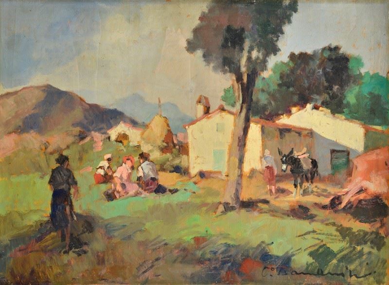 Carlo Domenici - Paesaggio