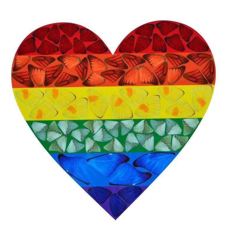 Butterfly heart (small)