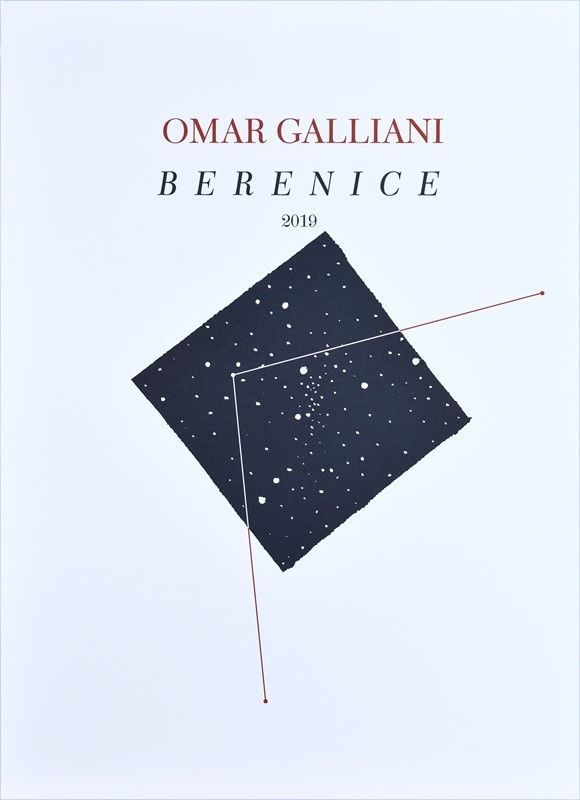 Omar Galliani - Berenice, litografia