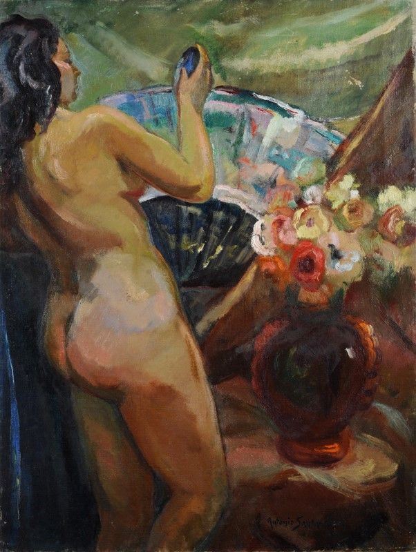 Antonio Santandrea - Alberi Potati, 1957