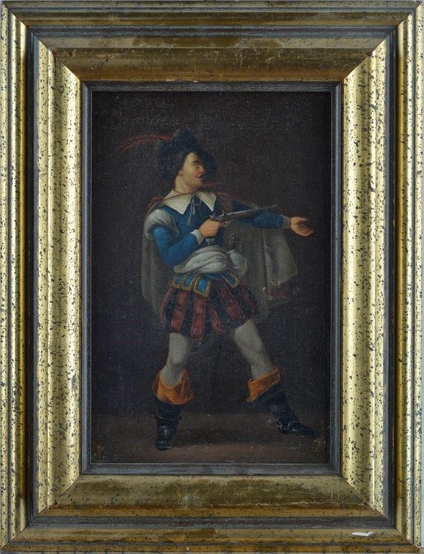 Anonimo, XIX Sec. - Armigero