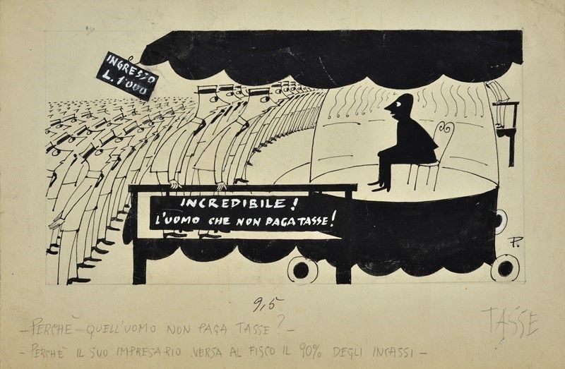 L'uomo che non paga tasse