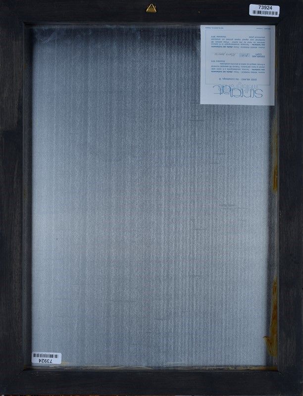 Mario Persico - Sedia del trattamento ana-lumbaris – Anodiserigrafia colorata a mano su lastra di...