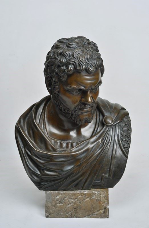 Busto dell'Imperatore Caracalla   - Bronzo - Asta ANTIQUARIATO E OGGETTI D'ARTE - Pananti Online