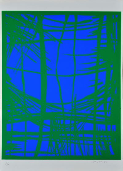 Senza titolo, litografia (tiratura 49/100), 1974