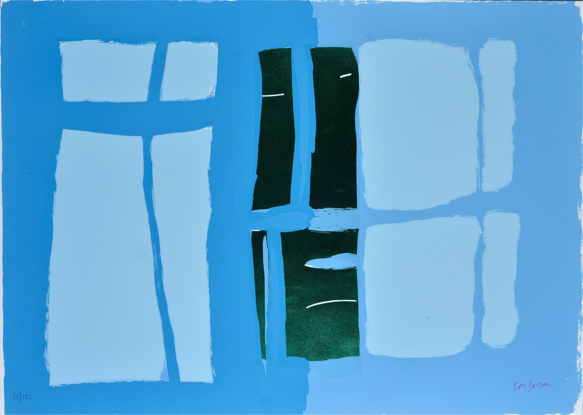 Antonio Corpora - Voise de la couleur - signes du silence (cartella di serigrafie)