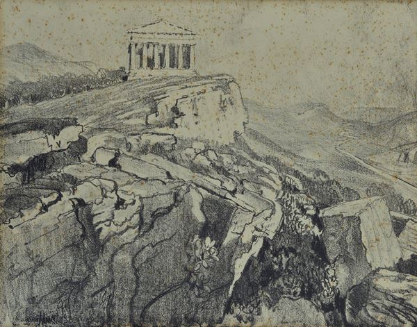 Joseph Pennell - Partenone