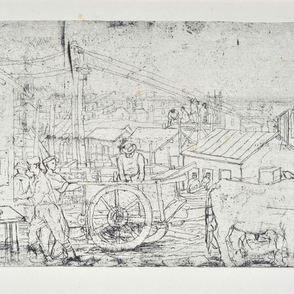 Remo Brindisi - Il cantiere