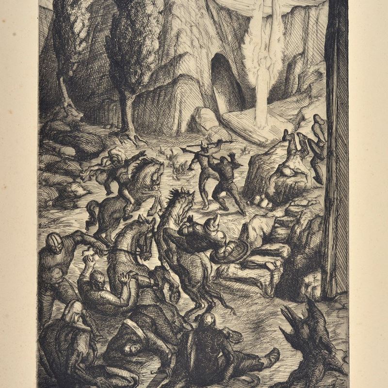 L'angelo appare ai Maccabei