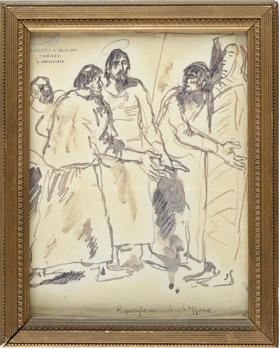 Felice Carena - Resurrezione di Lazzaro