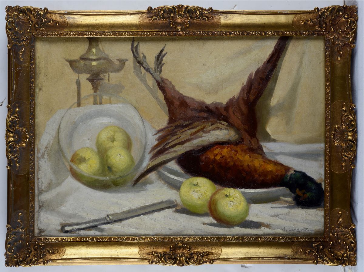 Gianfranco Campestrini - Natura Morta con Fagiano