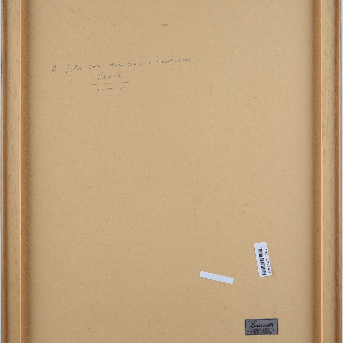 Tempo, spazio, superficie: relazione n. 10