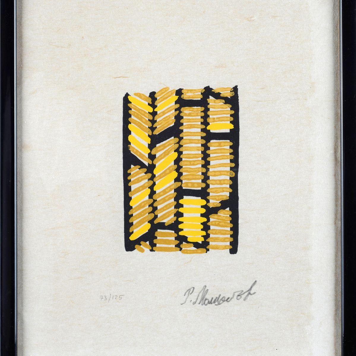 Pavel Andreevich Mansurov - Composizione (tre litografie firmate, numerate e datate), 1971