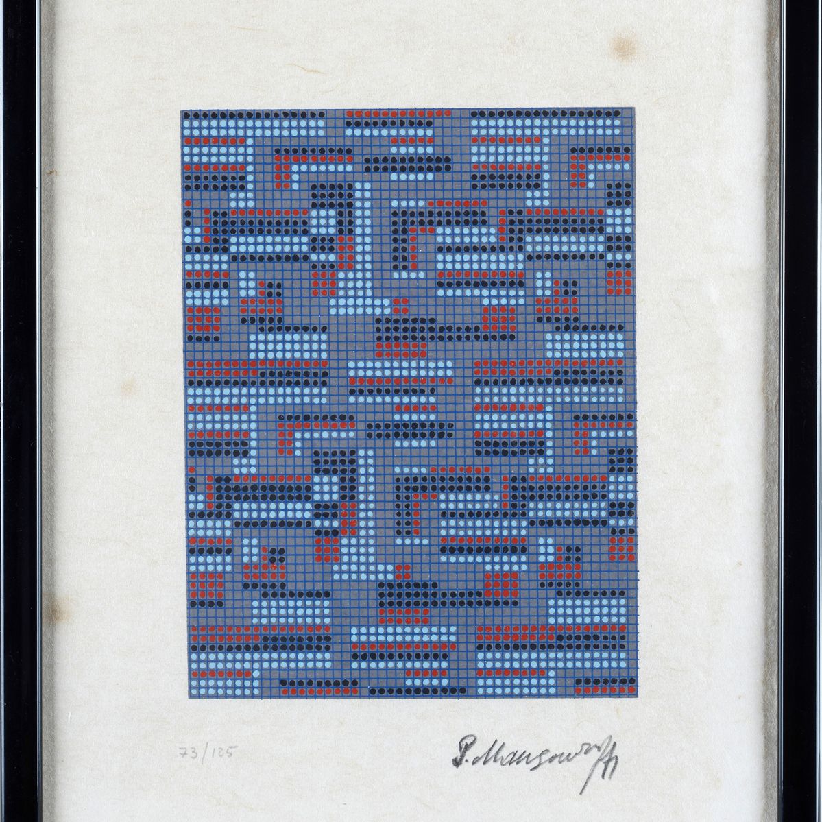 Pavel Andreevich Mansurov - Composizione (tre litografie firmate, numerate e datate), 1971