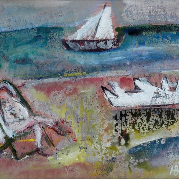 Antonio Barberi - Sulla spiaggia