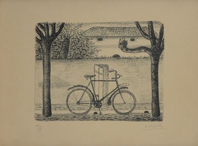 Tavola IV (dalla Cartella Romanzo Nero)