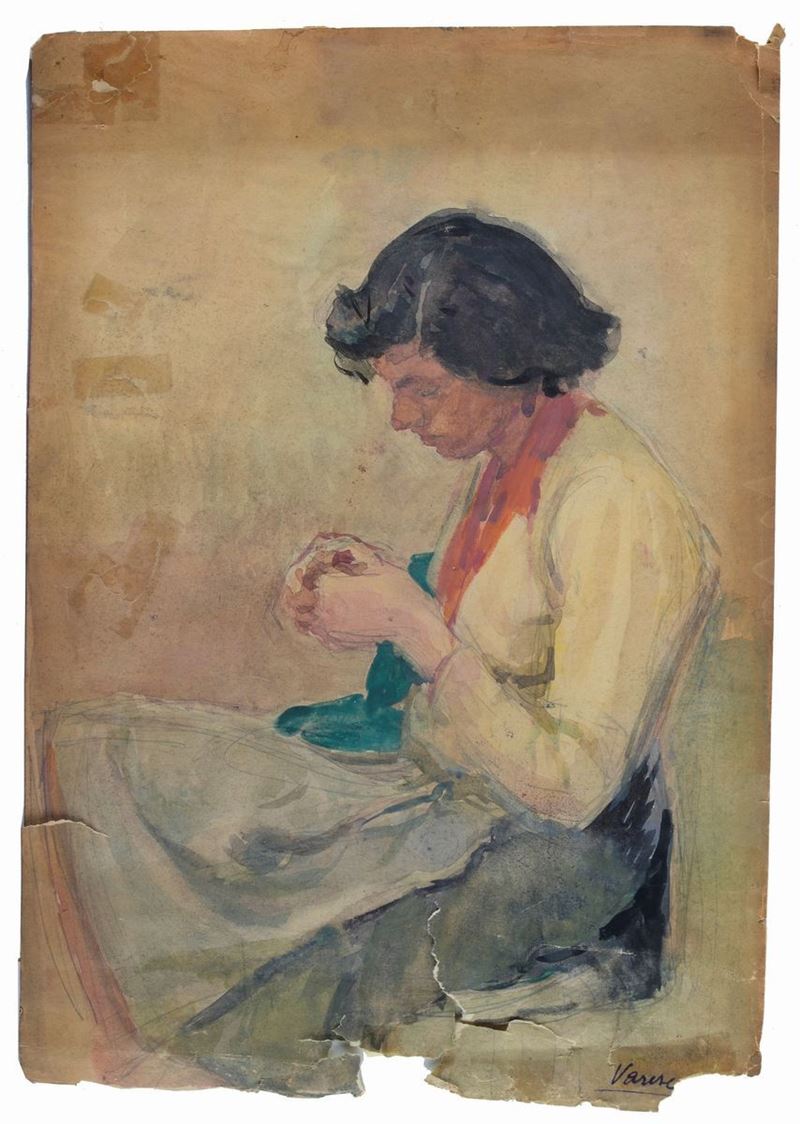 Carlo Varese - Donna che Cuce