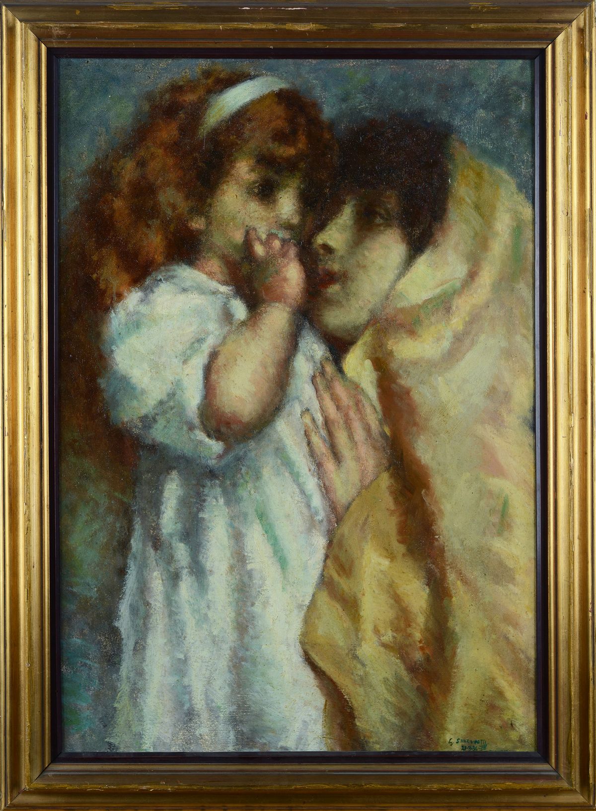 Anonimo, XX Sec. - Coppia di Dipinti (da Tranquillo Cremona)