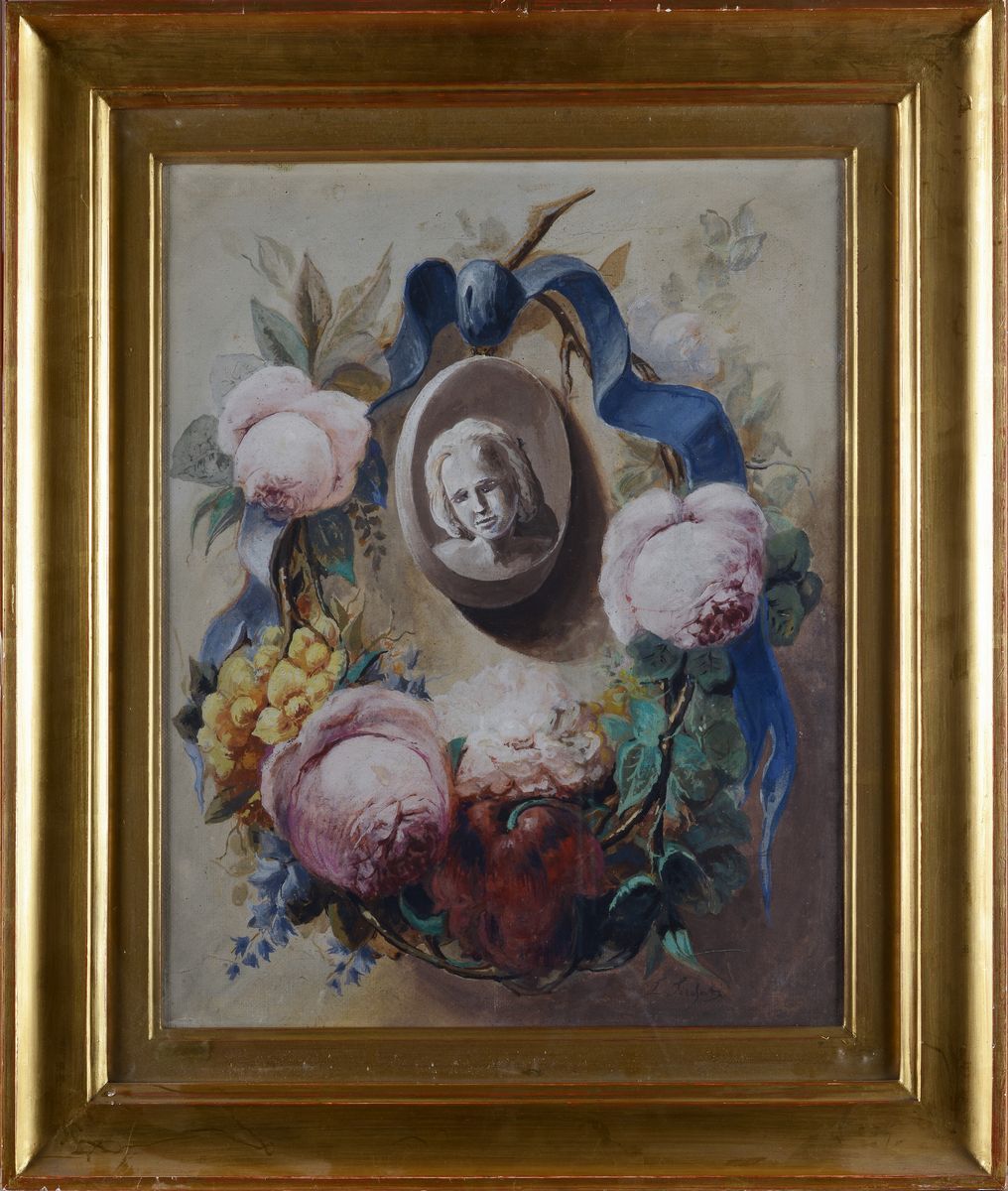 Anonimo, XX Sec. - Corona di Fiori