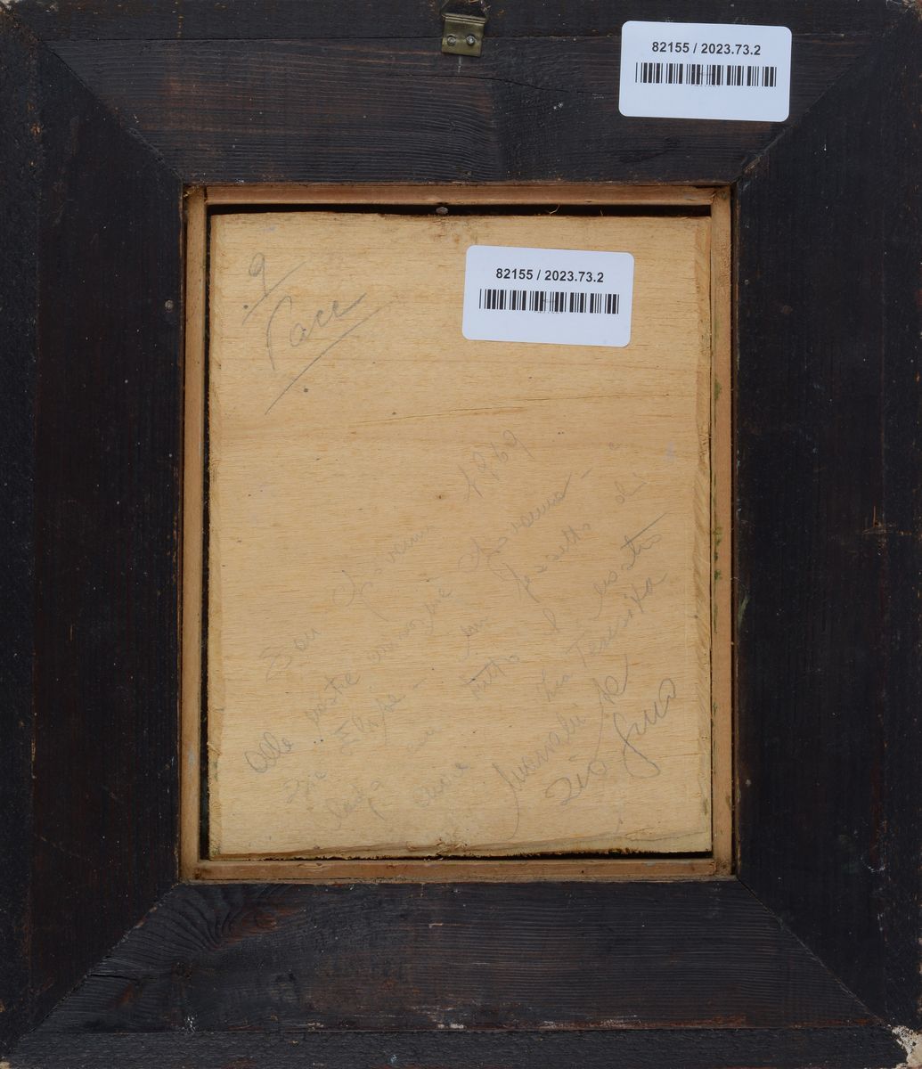 Paesaggio lacustre con alberi