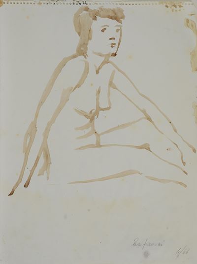 Nudo Seduto