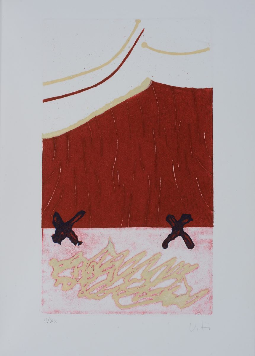 Cartella “Segni”, acque­forti e litografie numerate e firmate (1999)
