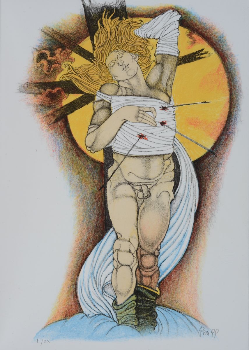 Cartella “Segni”, acque­forti e litografie numerate e firmate (1999)