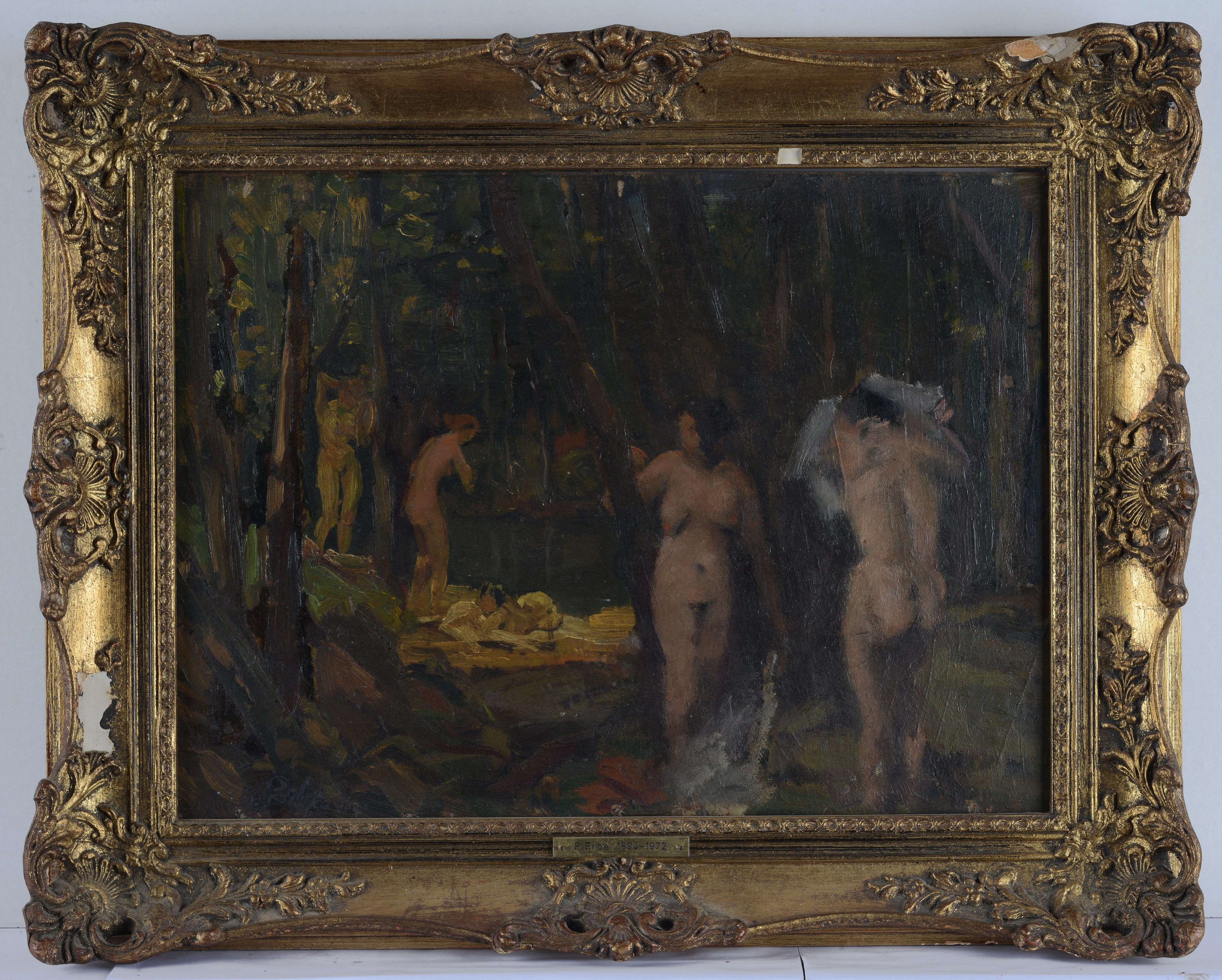 Paul Erbe - Bagnanti nella Foresta