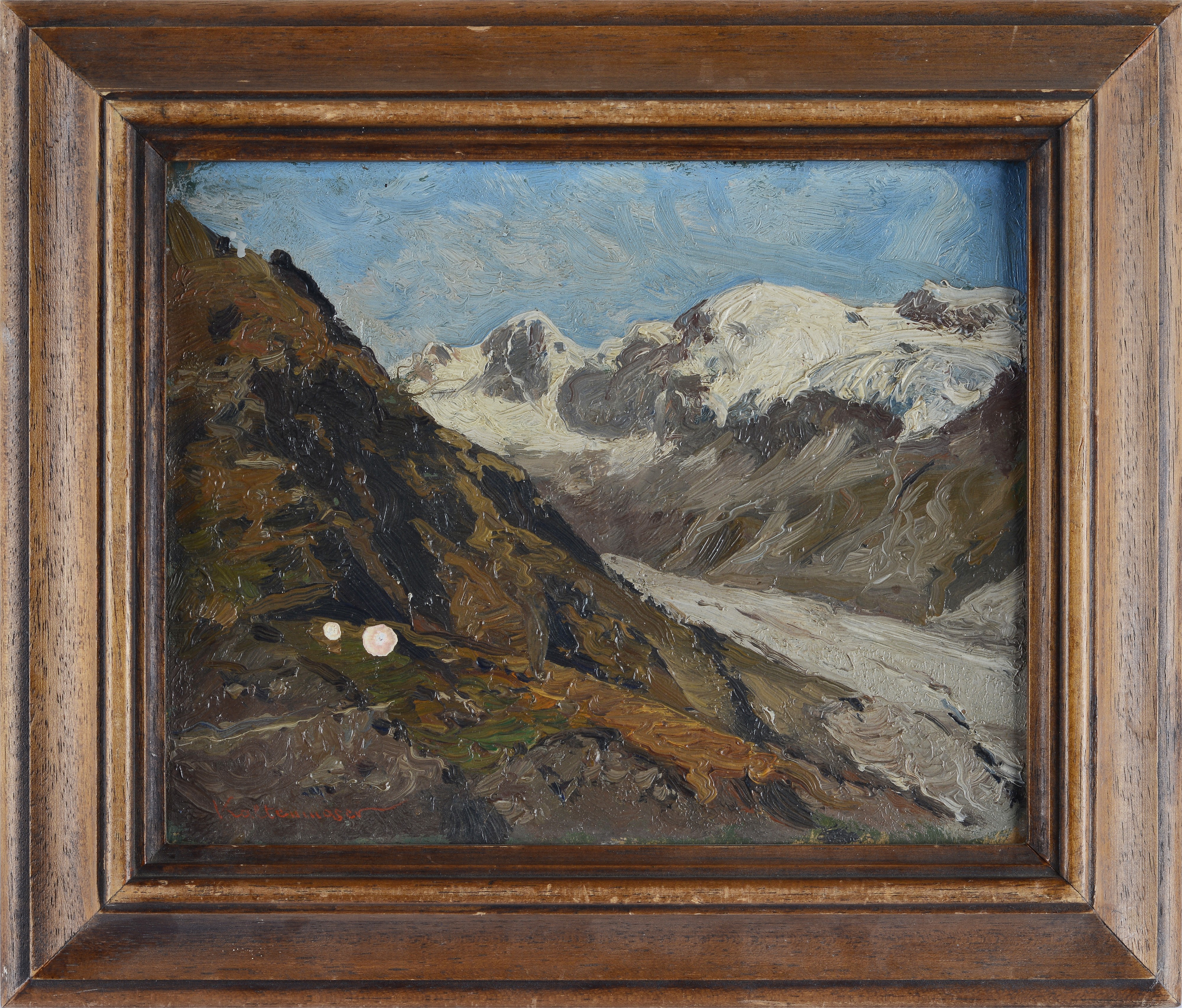 Karl Kaltenmoser - Paesaggio Montano