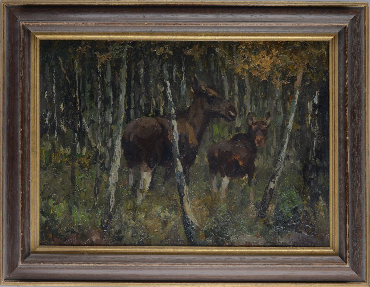 Eugen Osswald - Cavalli nel Bosco