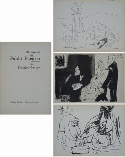 Pablo Picasso, Venti disegni (cartella con riproduzioni) / Douglas Cooper