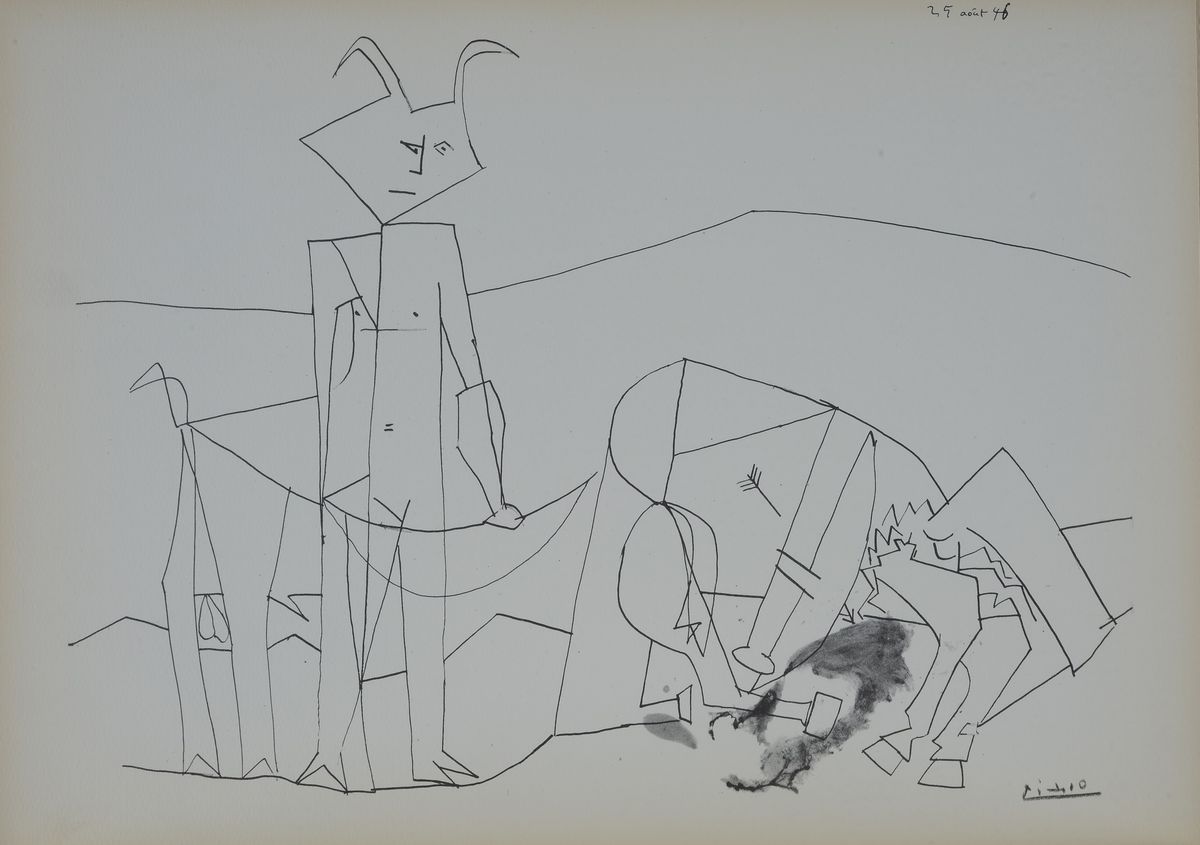 Pablo Picasso, Venti disegni (cartella con riproduzioni) / Douglas Cooper