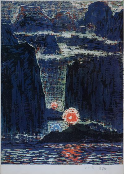 Luci nelle Tre Gole dello Yangtze