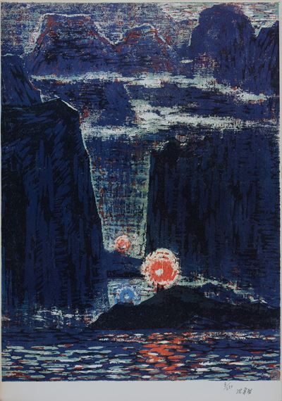 Luci nelle Tre Gole dello Yangtze