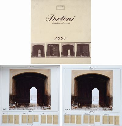 Calendario 1994, Portoni di Loredano Rizzotti (edizione in 300 copie)