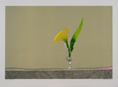 Un Fiore in un Bicchiere D'acqua