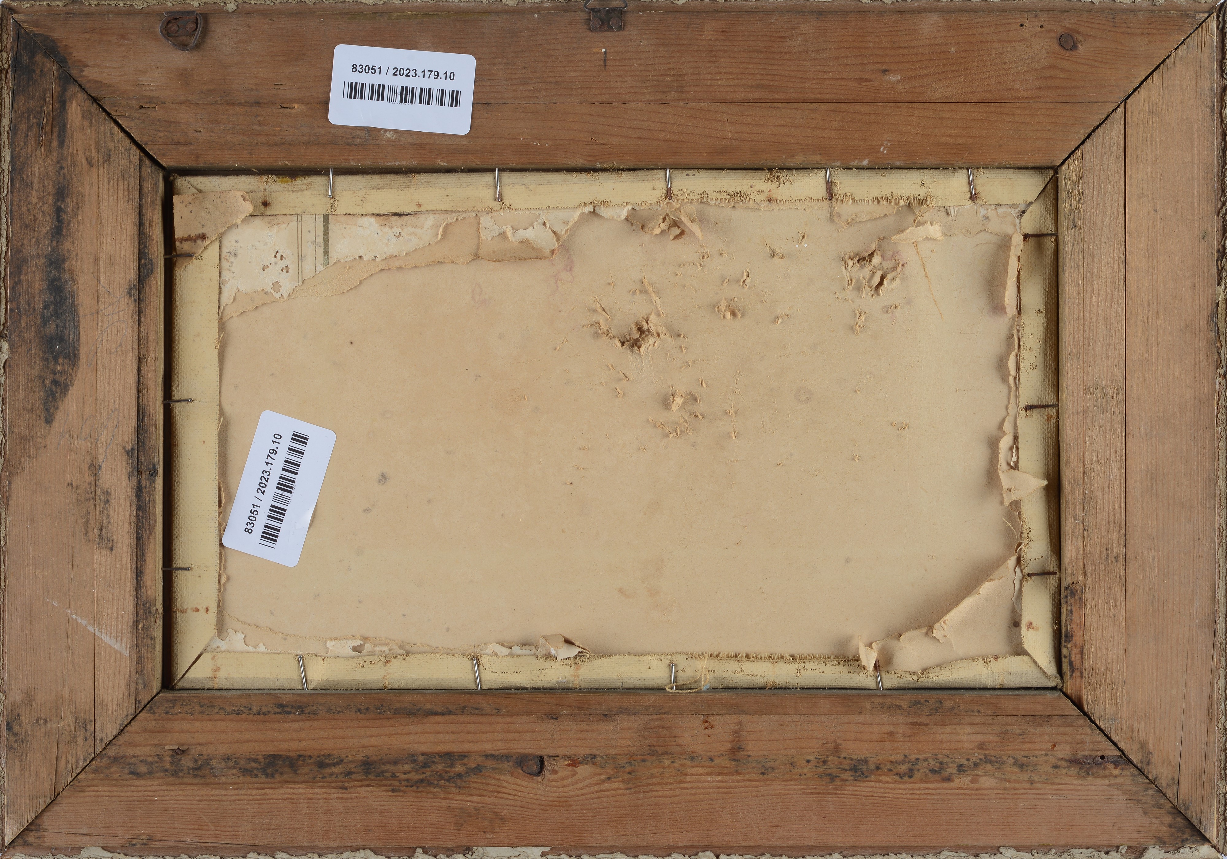 Strada di campagna con case