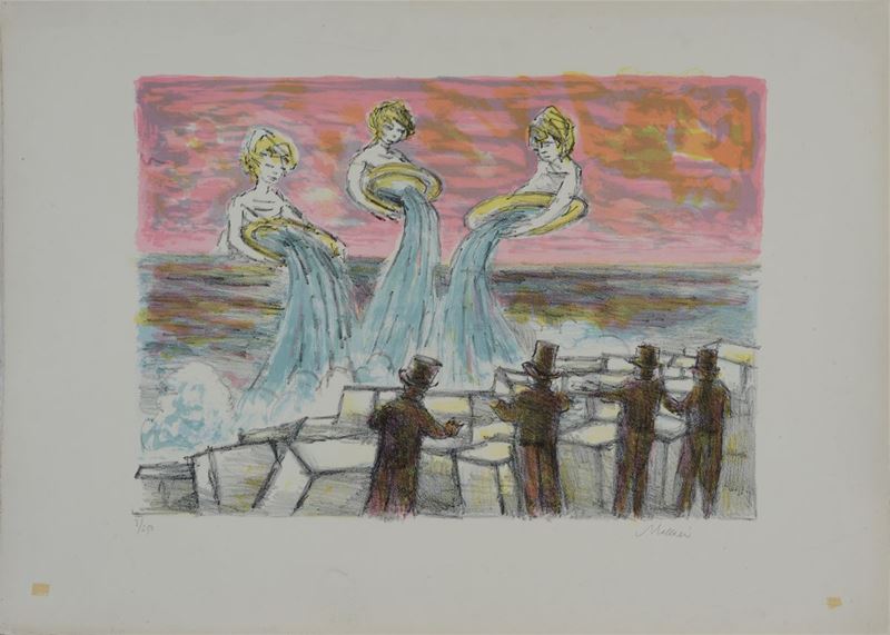 Mino Maccari - L'acqua e L'uomo