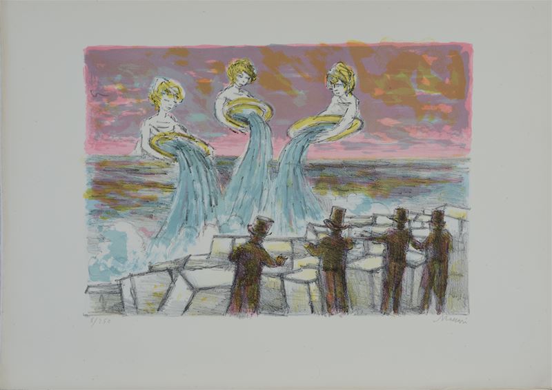 Mino Maccari - L'acqua e L'uomo