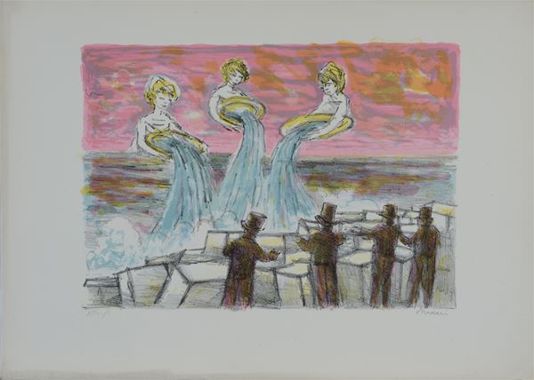 Mino Maccari - L'acqua e l'uomo